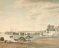 Margate from Bathing Place Shepherd  1813 Margate History